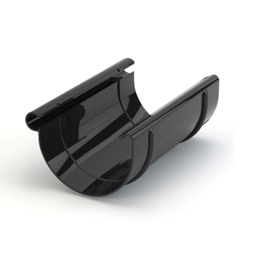 Złączka Rynnowa PCV 100mm  Czarny RAL 9005