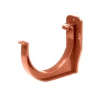 Uchwyt Rynnowy  PCV Doczołowy Uniwersalny 100 mm Ceglasty - RAL 8004