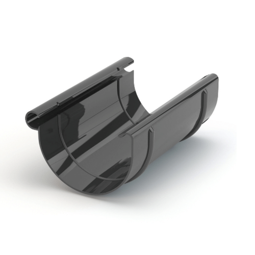 Złączka Rynnowa PCV 125mm Grafit Antracyt - RAL 7016