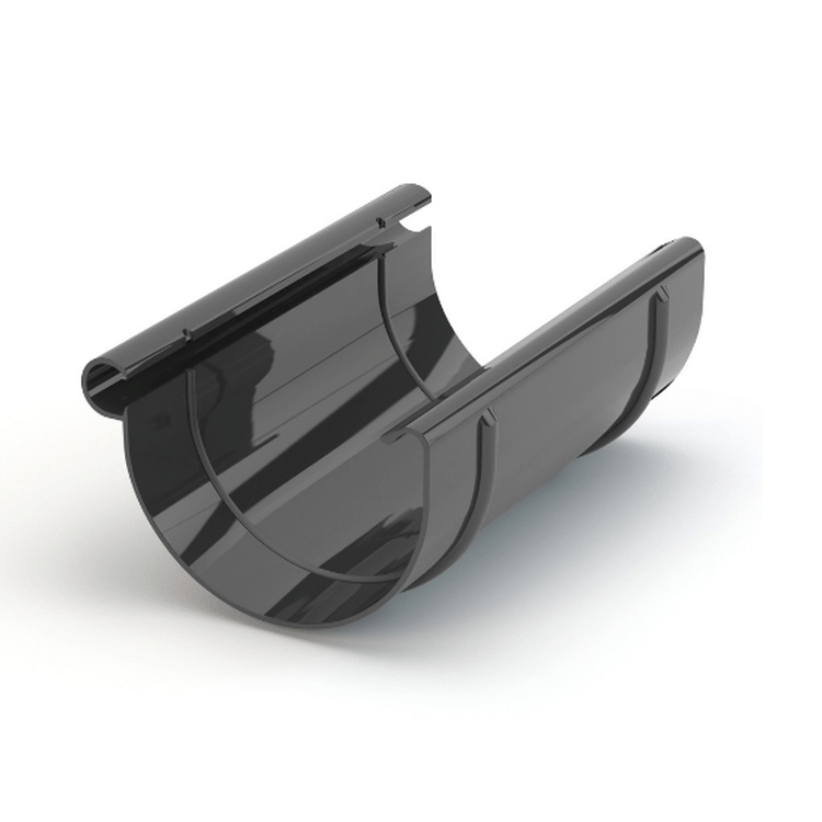Złączka Rynnowa PCV 125mm Grafit Antracyt - RAL 7016