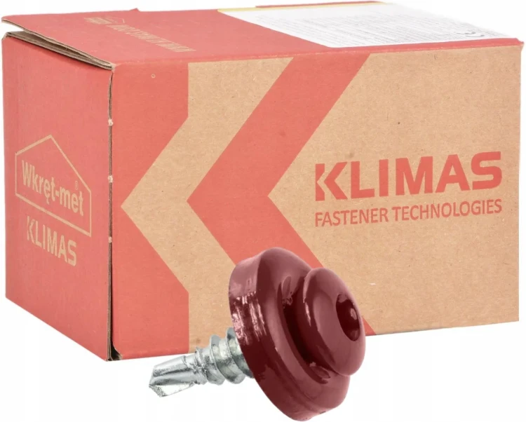 Wkręt samowiercący  4,8X19  z podkładką EPDM do mocowania blach na zakład (zszywka) gniazdo TX OCYNK