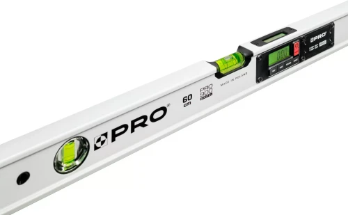 Poziomica elektroniczna PRO PRO900 DIGITAL M z magnesami 60 cm (+ pokrowiec)