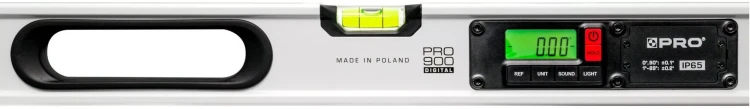 Poziomica elektroniczna PRO PRO900 DIGITAL M z magnesami 120 cm (+ pokrowiec)