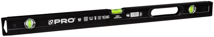 Frezowana poziomica PRO 800 80 cm (z uchwytem)