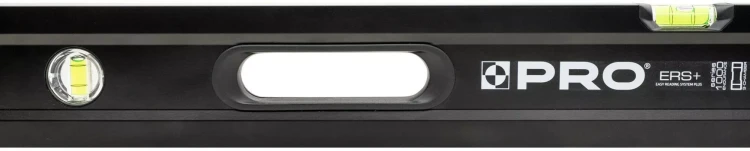 Frezowana poziomica PRO 1000 250 cm (z uchwytami)