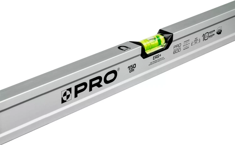 Poziomica anodowana PRO 600 150 cm z magnesami