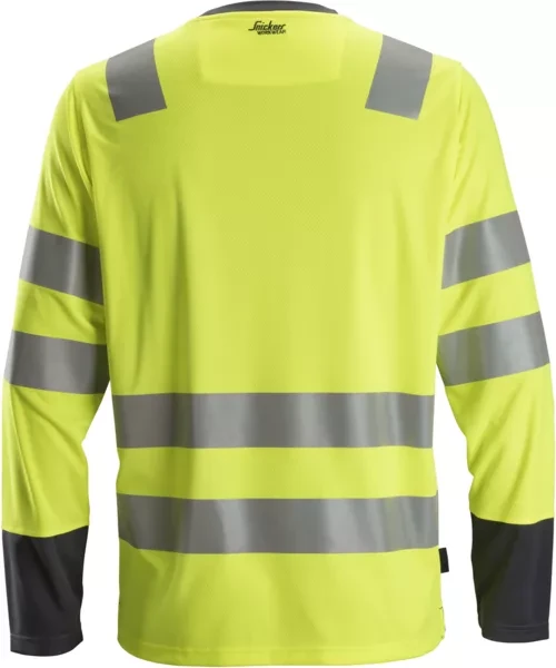 Męski T-shirt roboczy Snickers odblaskowy z długim rękawem roz XXL