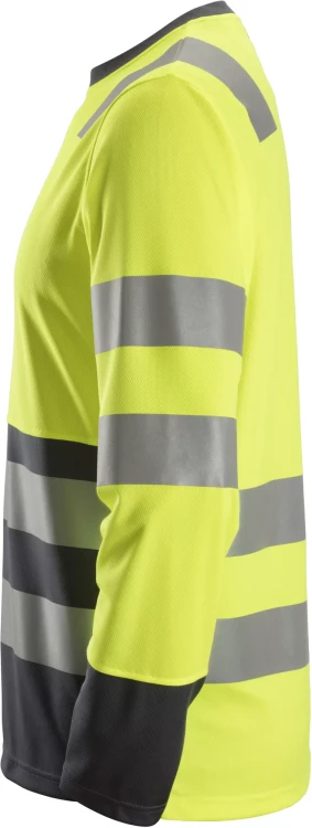 Męski T-shirt roboczy Snickers odblaskowy z długim rękawem roz XXL