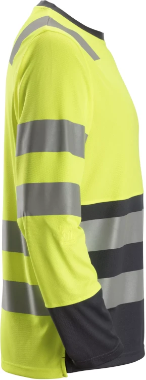 Męski T-shirt roboczy Snickers odblaskowy z długim rękawem roz XXL