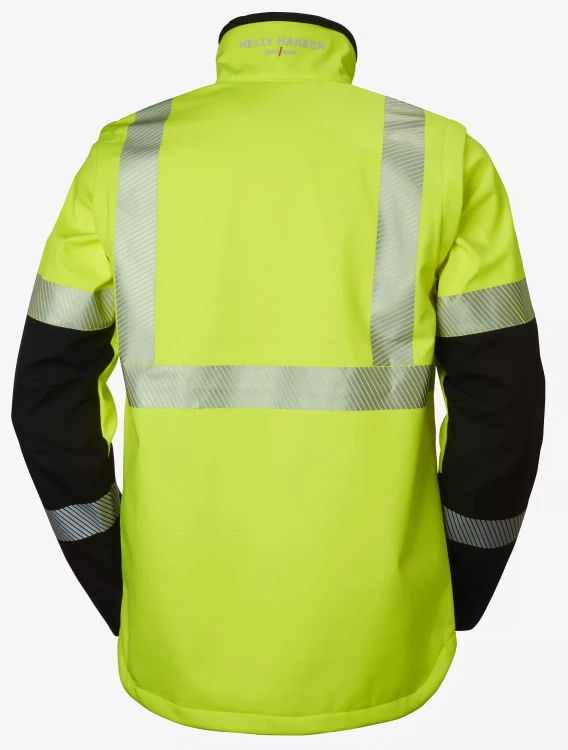 Męska kurtka robocza softshell Helly Hansen ICU odblaskowa roz XL