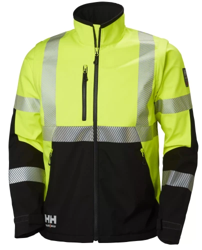 Męska kurtka robocza softshell Helly Hansen ICU odblaskowa roz XL