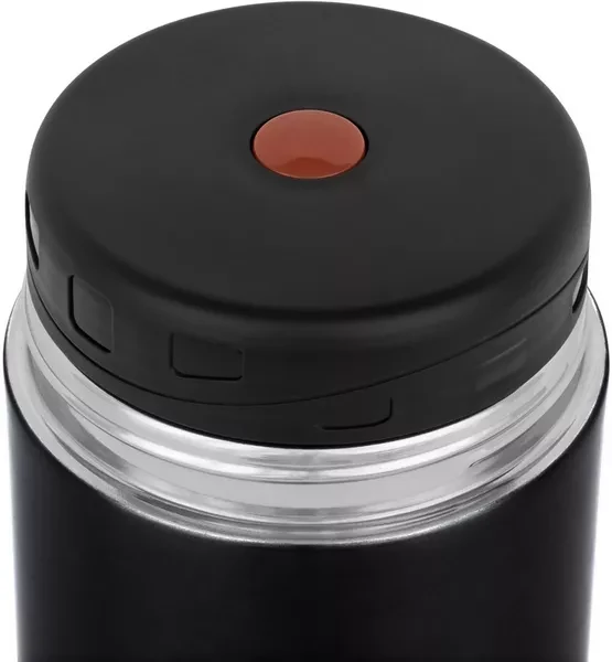 Termos obiadowy N'oveen TB945 black transparent 600 ml