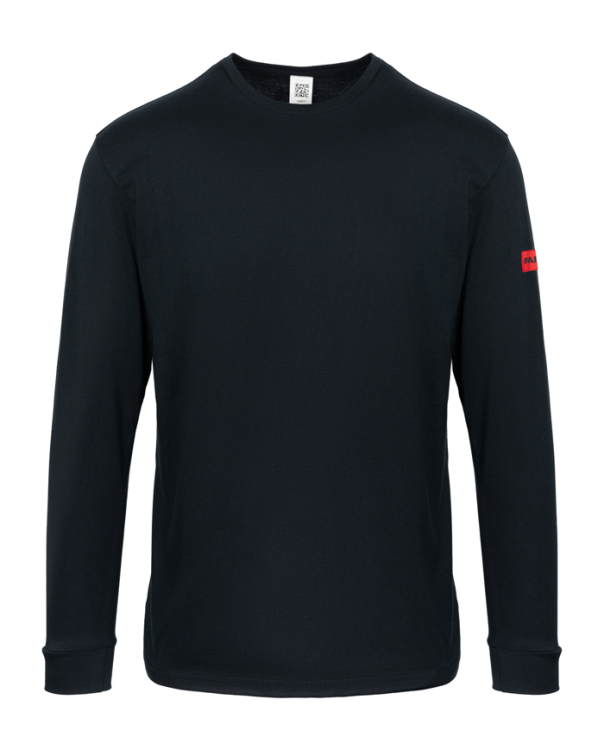 T-Shirt z długim rękawem Czarny  roz L  PARAT