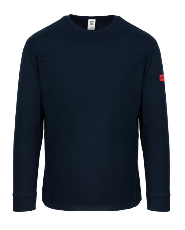 T-Shirt z długim rękawem Granatowy  roz M PARAT