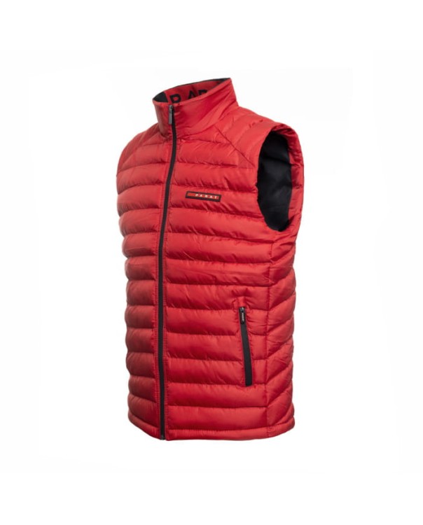 Bezrękawnik Puchowy Czerwony roz L   PARAT