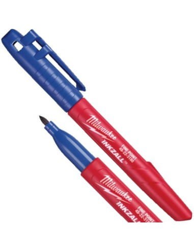 Marker budowlany Milwaukee NIEBIESKI ostry 36 sztuk paczka karton