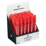 Marker permanentny CZERWONY 145x15mm  opakowanie  24szt   