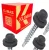 Wkręt farmerski samowiercący   4,8X35 do metalu z łbem sześciokątnym SW-8 z podkładką EPDM - Antracyt  - RAL 7016 - 250 szt
