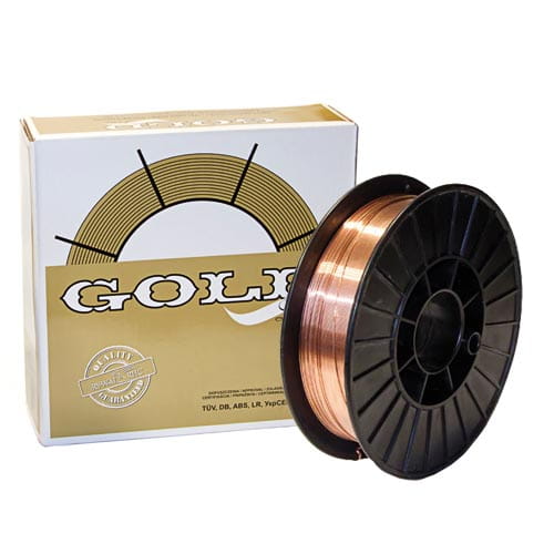 Drut Spawalniczy GOLD G3Si1 FI=1,0 Szpula plastikowa 5 kg - S200 (D200)