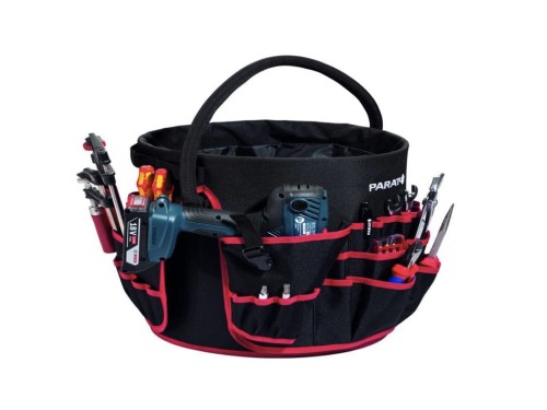 Wiadro na narzędzia do przechowywania i transportu narzędzi 37 kieszonek PARAT