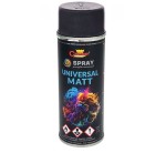 Farba Emalia - Akrylowa Kolor MAT RAL 7016  ANTRACYT Uniwersalna Spray  400 ml  