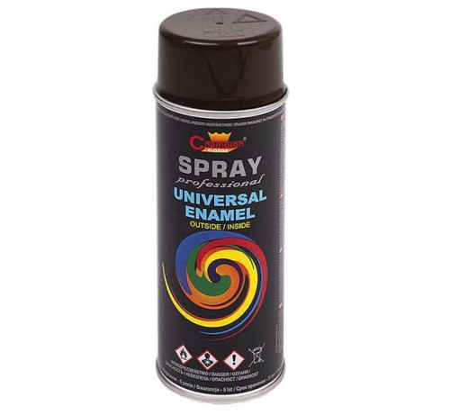 Farba Emalia - Akrylowa Uniwersalna Spray Kolor RAL 8017 Czekoladowy 400 ml