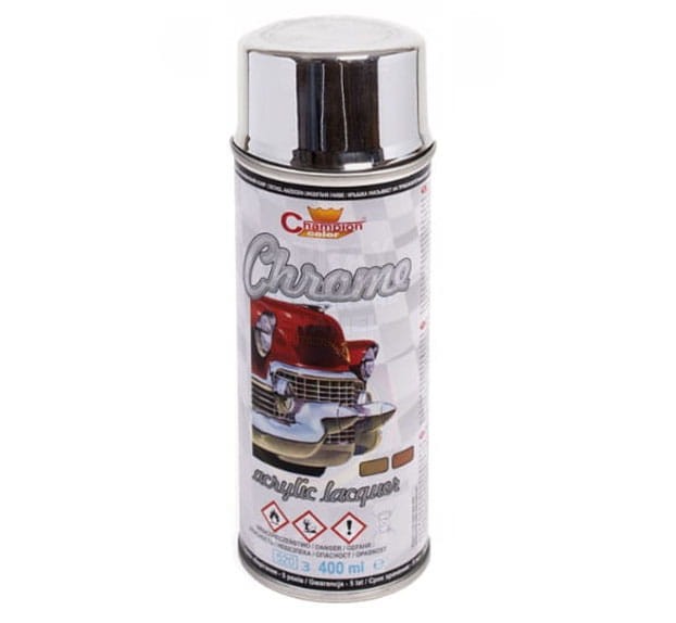 Farba Lakier Spray Super Chrom SREBRNY 400 ml