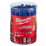 Marker budowlany Milwaukee NIEBIESKI ostry 36 sztuk paczka karton   