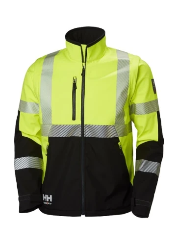 Męska kurtka robocza softshell Helly Hansen ICU odblaskowa roz XL