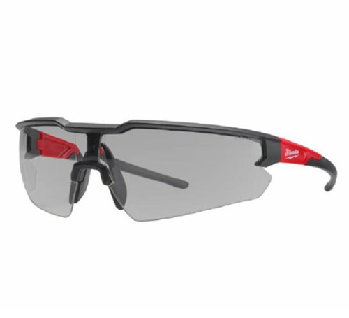 Okulary ochronne odporne na zarysowania Milwaukee (szare szkła)