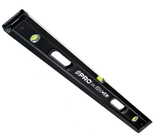 Frezowana poziomica PRO 1000 250 cm (z uchwytami)