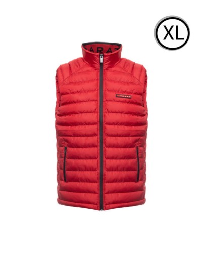 Bezrękawnik Puchowy Czerwony roz XL   PARAT