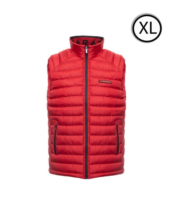 Bezrękawnik Puchowy Czerwony roz XL   PARAT