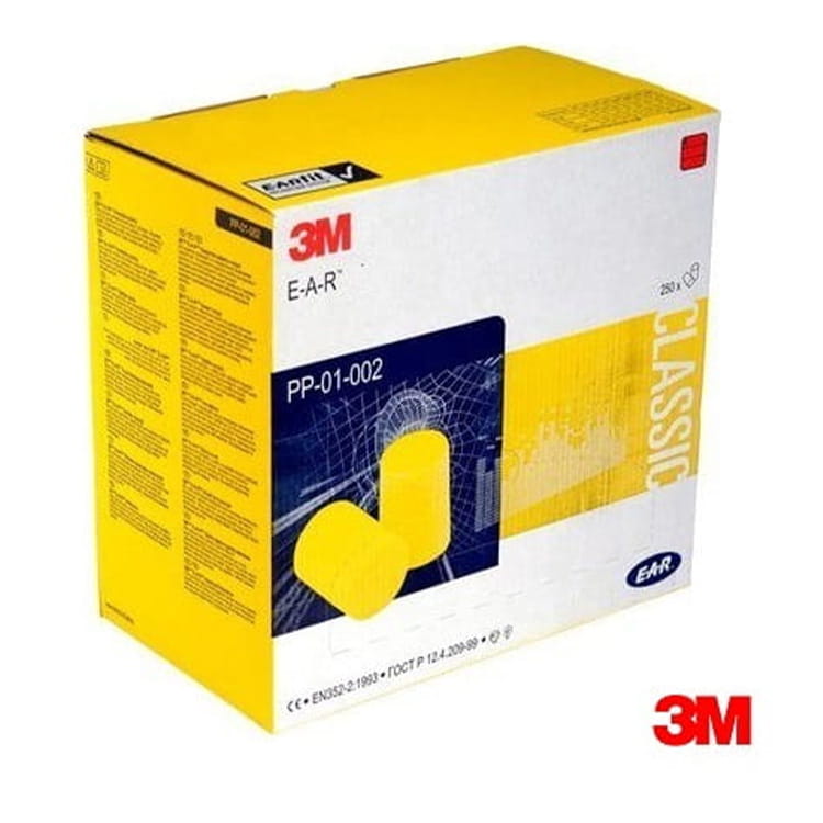 Wkładki, zatyczki douszne przeciwhałasowe 3M EARsoft Yellow Neons 2 szt