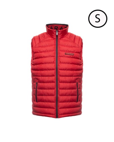 Bezrękawnik Puchowy Czerwony roz S   PARAT