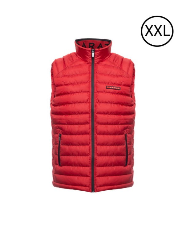 Bezrękawnik Puchowy Czerwony roz XXL   PARAT