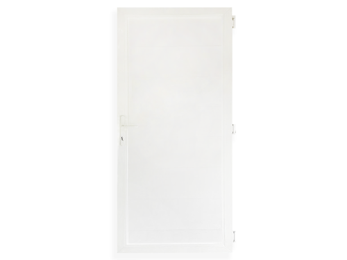 Drzwi PCV zabudowane "Garage Line" 90x200 kolor jednostronnie ANTRACYT