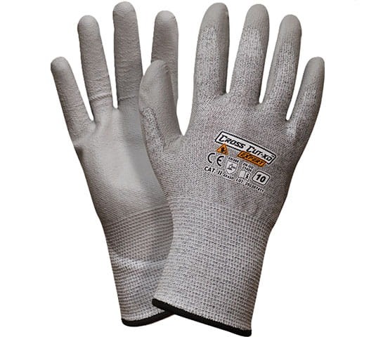 Rękawice ochronne rękawiczki OCHRONNE SUPER TECH CROS CUT-XD cat. II roz. 8 / 144 PARY