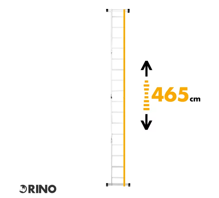 Drabina przegubowa Rino LAD4x4M 4x4, 4,65 m
