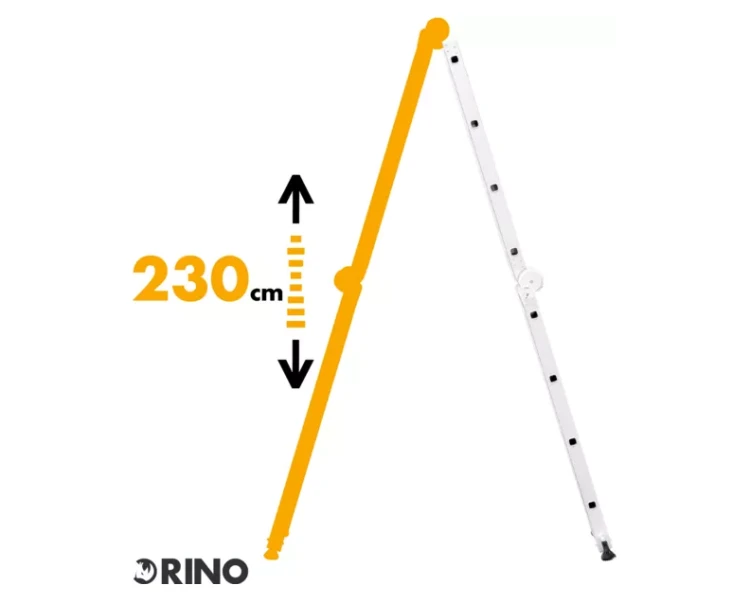 Drabina przegubowa Rino LAD4x4M 4x4, 4,65 m