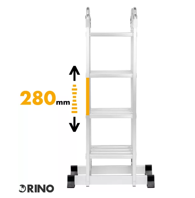Drabina przegubowa Rino LAD4x4M 4x4, 4,65 m