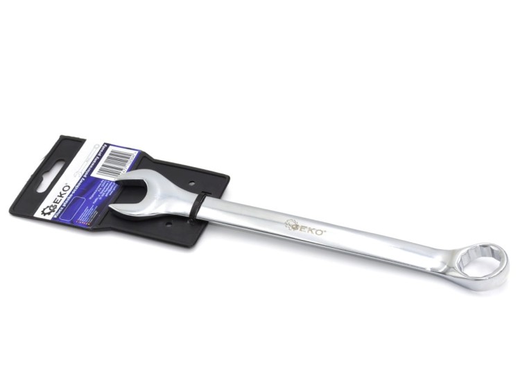 Klucz płasko-oczkowy Płaski Prosty Polerowany 10mm GEKO