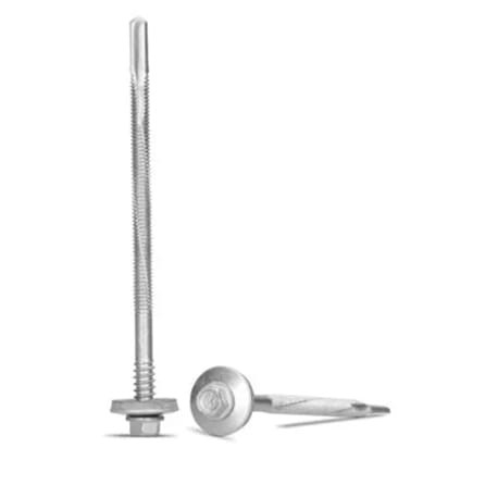 Wkręt samowiercący do mocowania płyty warstwowej do konstrukcji stalowej AR12 5,5/6,3x130 RAL 7016