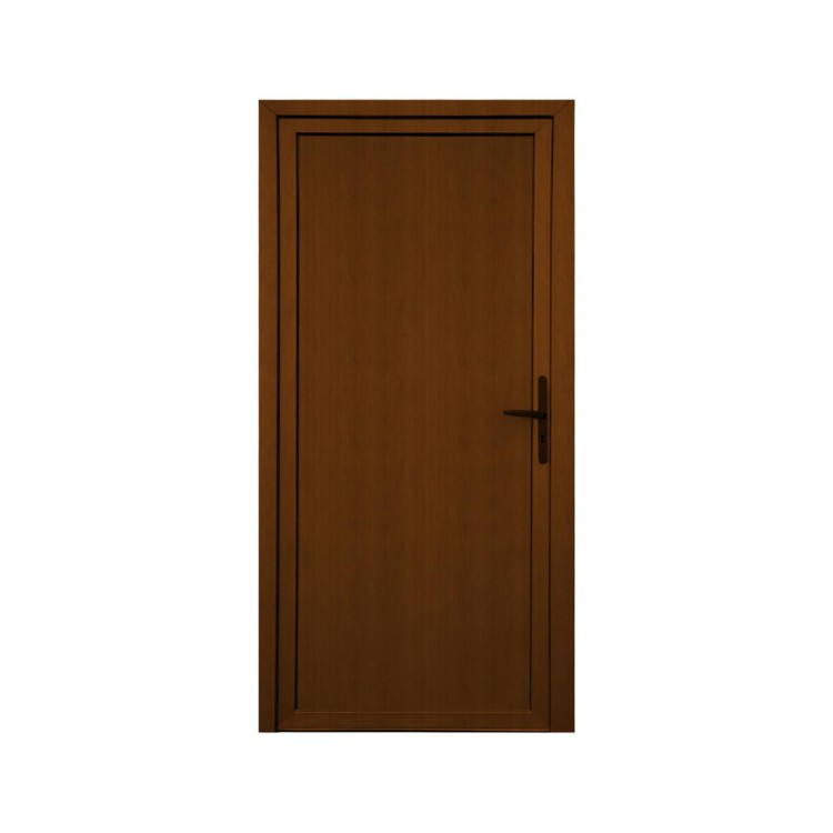 Drzwi pcv zabudowane 90x200 złoty dąb