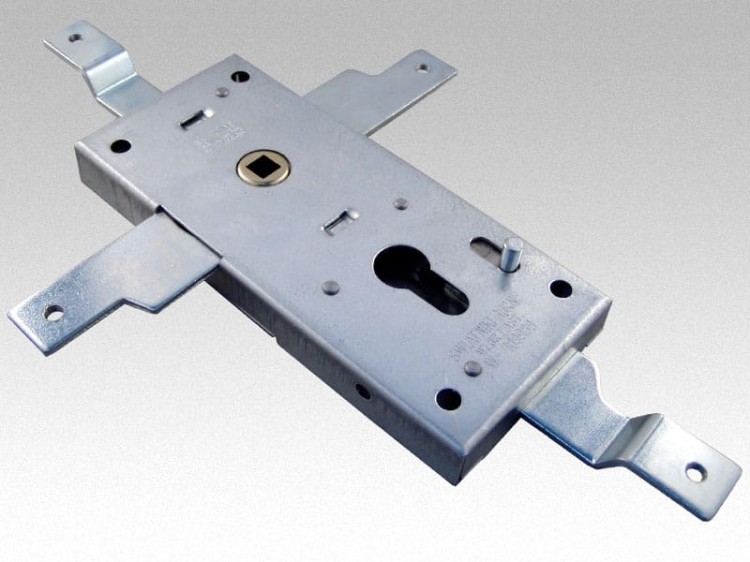 ZAMEK  do bram - drzwi GARAŻOWYCH  KASTEL Z-4.10 krzyżowy KOWAL