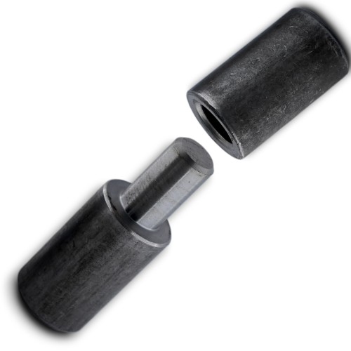 Zawias Toczony Stalowy Trzpień Fi16