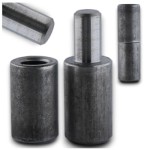 Zawias Toczony Stalowy Trzpień Fi 20 x 70 mm