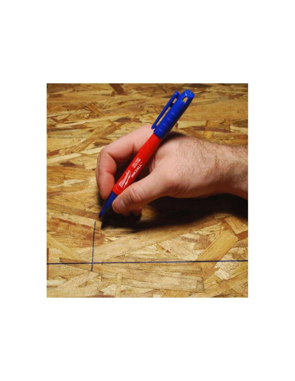 Marker ze standardową końcówką INKZALL™ NIEBIESKI Milwaukee  4szt.