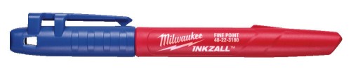 Marker ze standardową końcówką INKZALL™ NIEBIESKI Milwaukee  4szt.