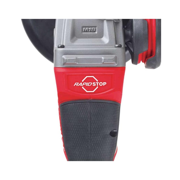 Szlifierka kątowa 125 mm z hamulcem, włącznikiem suwakowym M18 FUEL